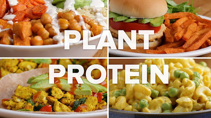 Πώς να πάρετε άφθονη πρωτεΐνη χωρίς κρέας ή γαλακτοκομικά